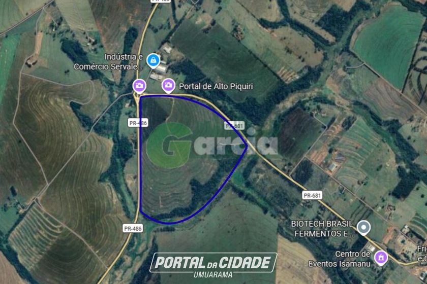 Terreno &agrave; venda - 5878m&sup2; - GLEBA 07 - RIO DA AREIA