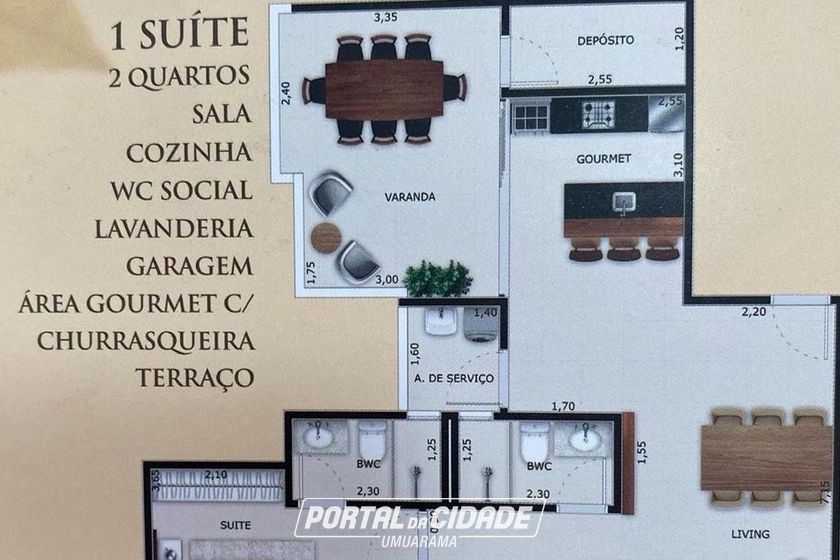 Apartamento &agrave; venda - 99m&sup2; - Parque Residencial Interlagos II