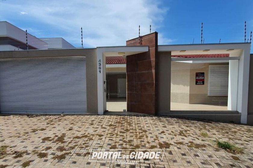 Casa para alugar - 380m&sup2; - Zona I