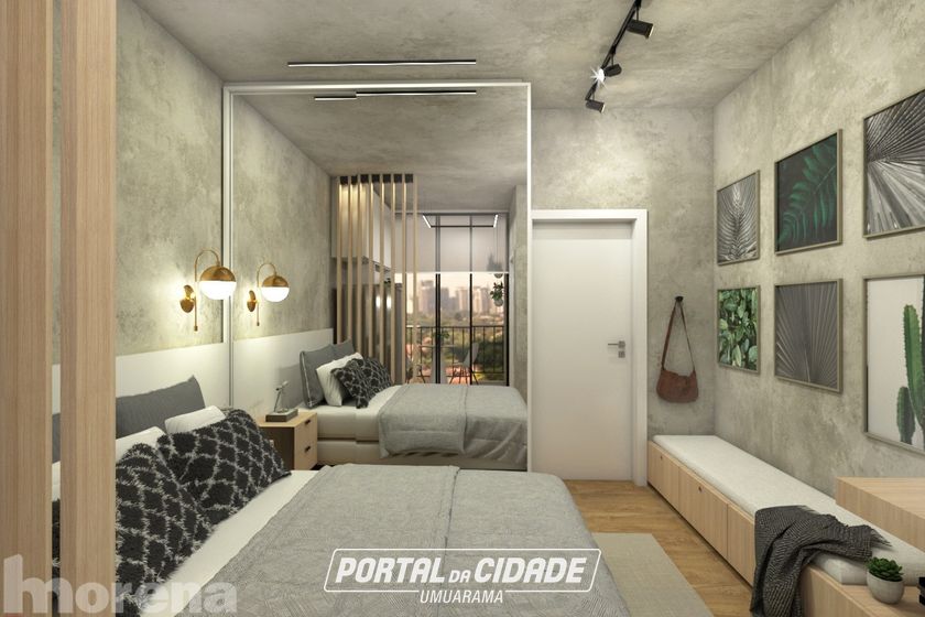 Apartamento &agrave; venda - 27m&sup2; - Zona III