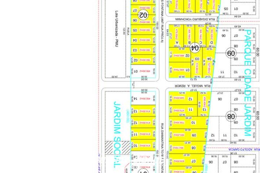 Terreno &agrave; venda - 514m&sup2; - Residencial Central Park