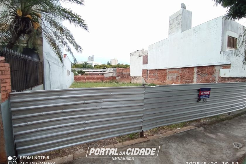 Terreno &agrave; venda - 490m&sup2; - Zona I