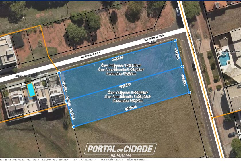 Terreno &agrave; venda - 2056m&sup2; - Jardim Aratimb&oacute;