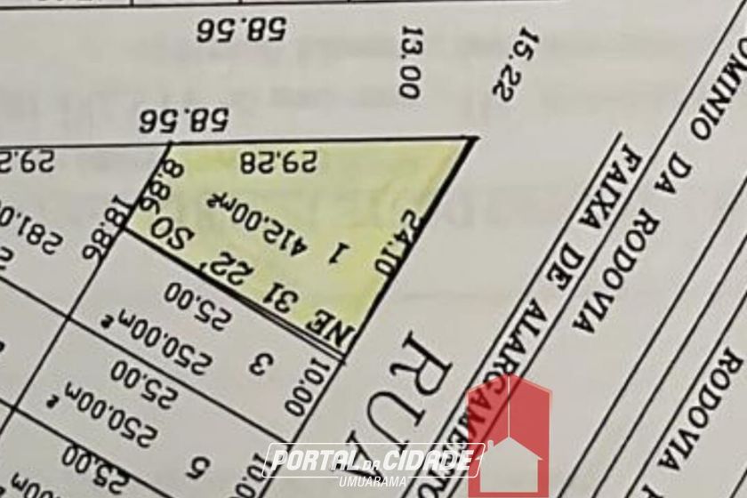 Terreno &agrave; venda - 412m&sup2; - Parque do Lago