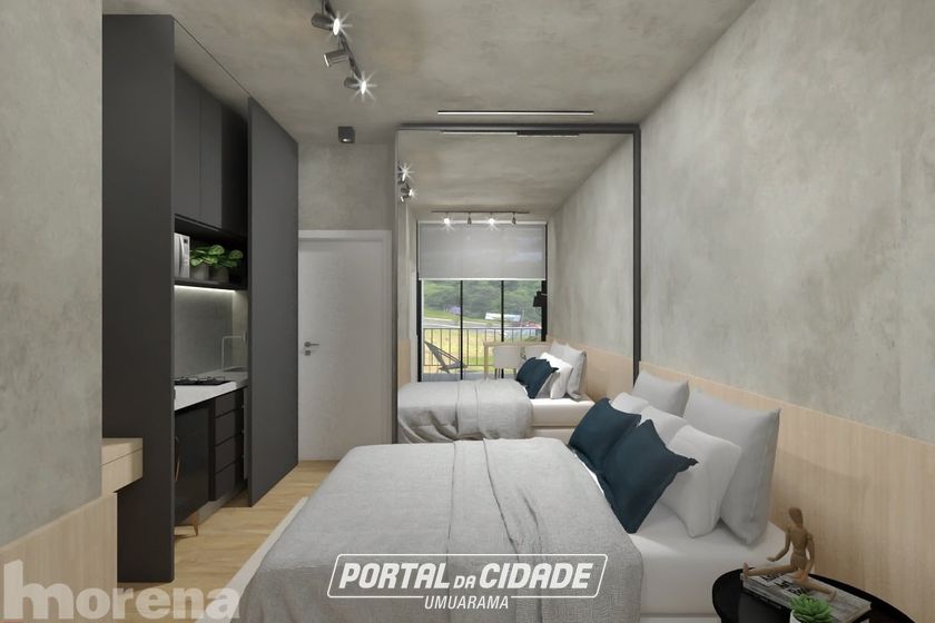 Apartamento &agrave; venda - 27m&sup2; - Zona III