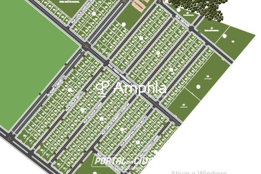 Terreno &agrave; venda - 387m&sup2; - Paraiso Tropical I