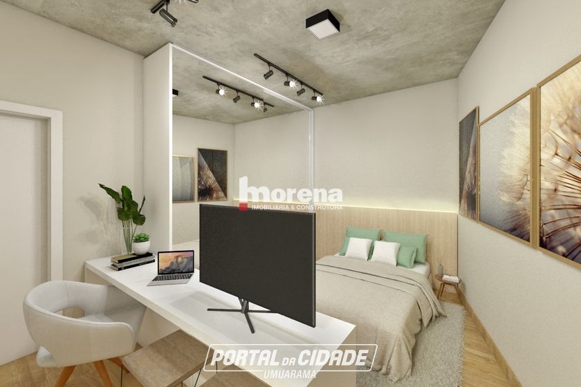 Apartamento &agrave; venda - 30m&sup2; - Zona III