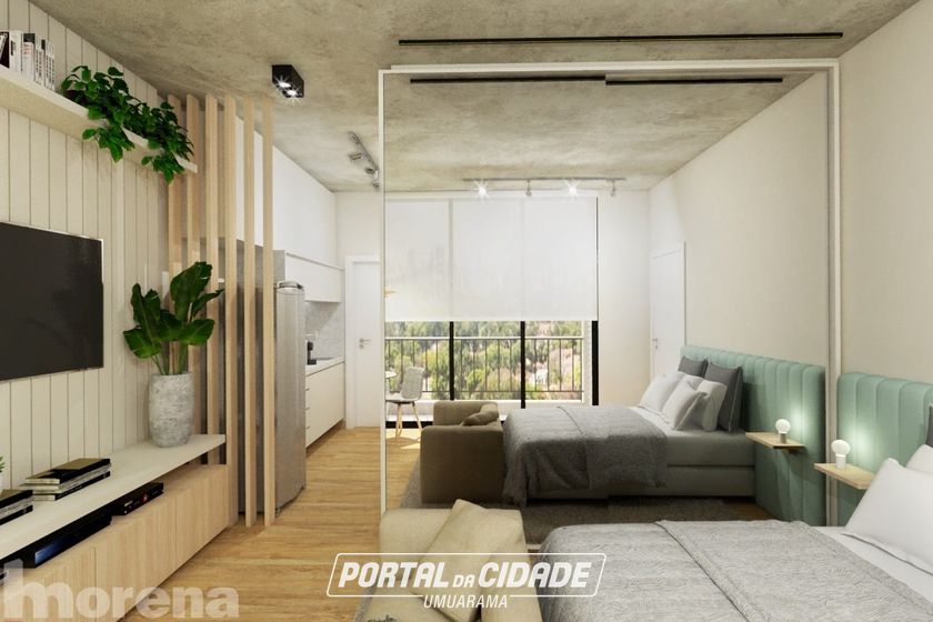 Apartamento &agrave; venda - 34m&sup2; - Zona III