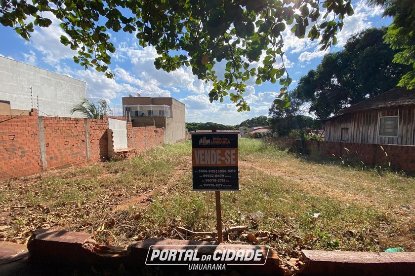 Terreno &agrave; venda - 525m&sup2; - Zona VI