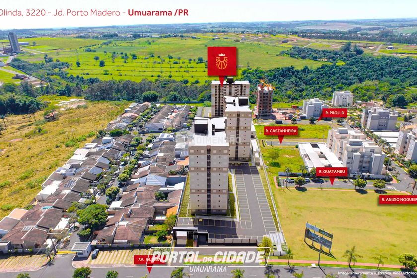 Apartamento &agrave; venda - 54m&sup2; - Condom&iacute;nio Royal Porto Dourado