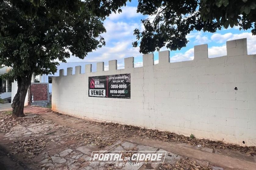 Terreno &agrave; venda - 601m&sup2; - Zona I-A