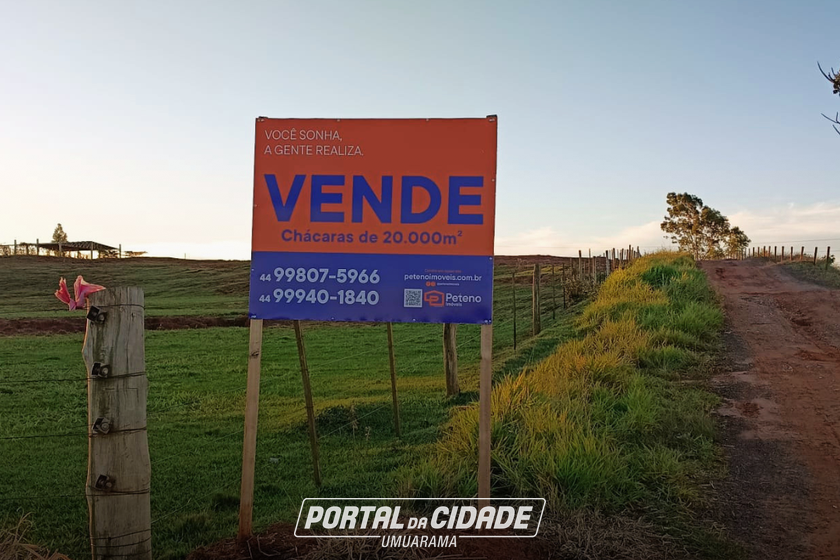 Ch&aacute;cara &agrave; venda - 20000m&sup2; - Zona Rural