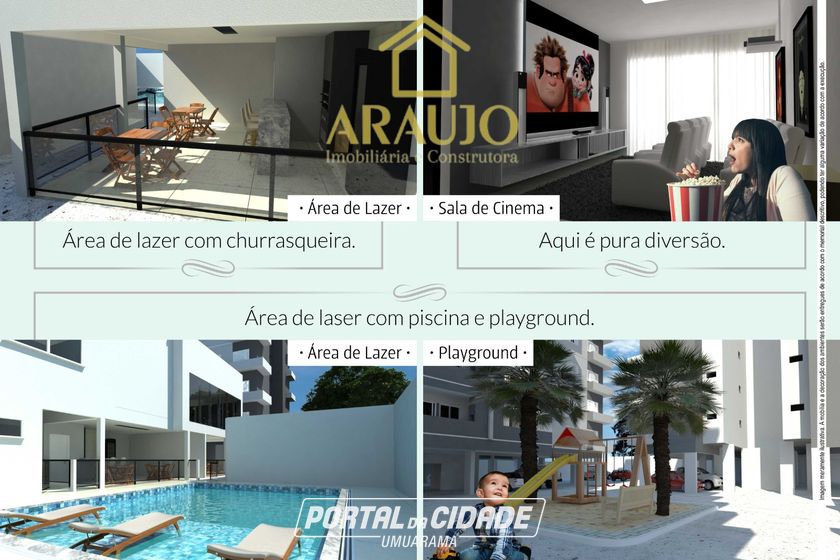 Apartamento &agrave; venda - 85m&sup2; - Jardim Arax&aacute;