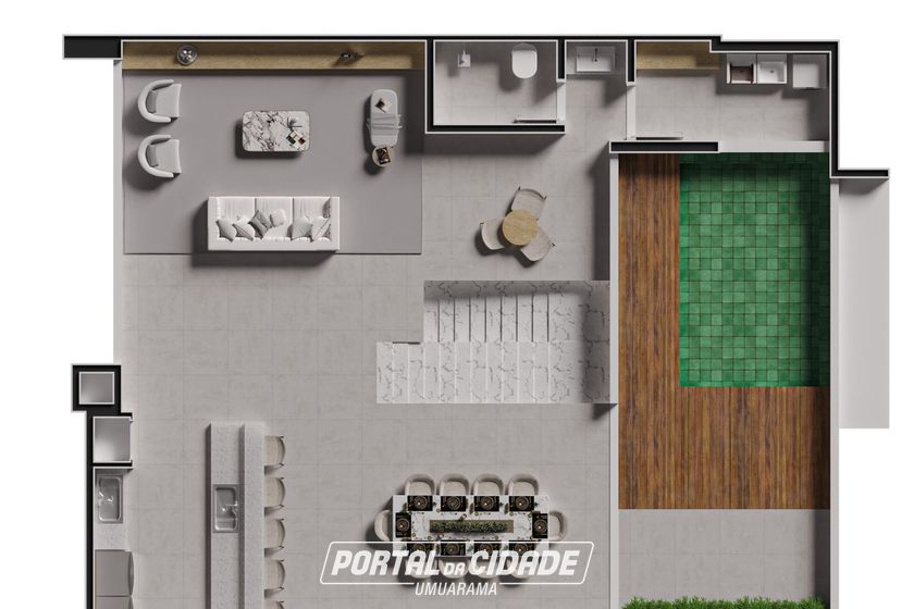 Apartamento &agrave; venda - Parque Presidente