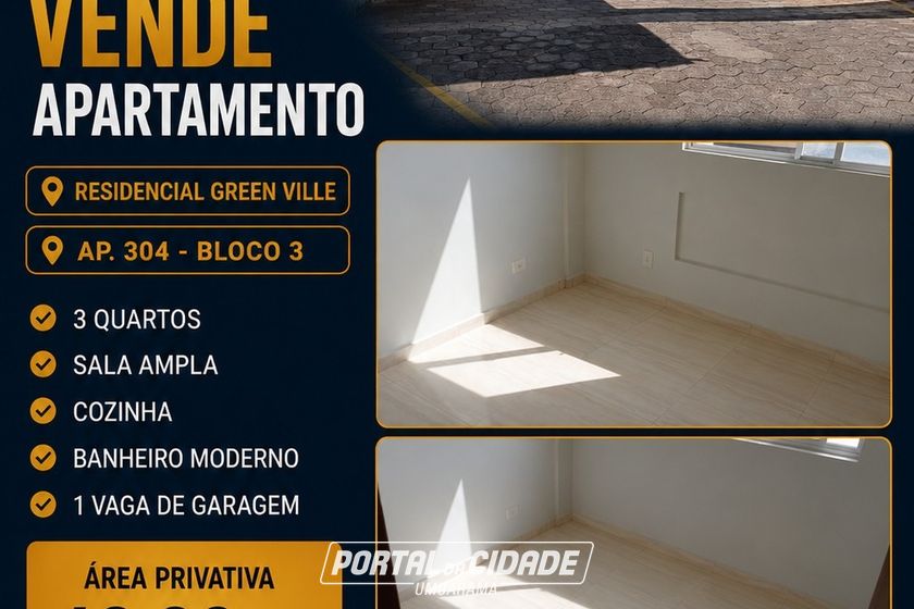 Apartamento &agrave; venda - 63m&sup2; - ZONA I