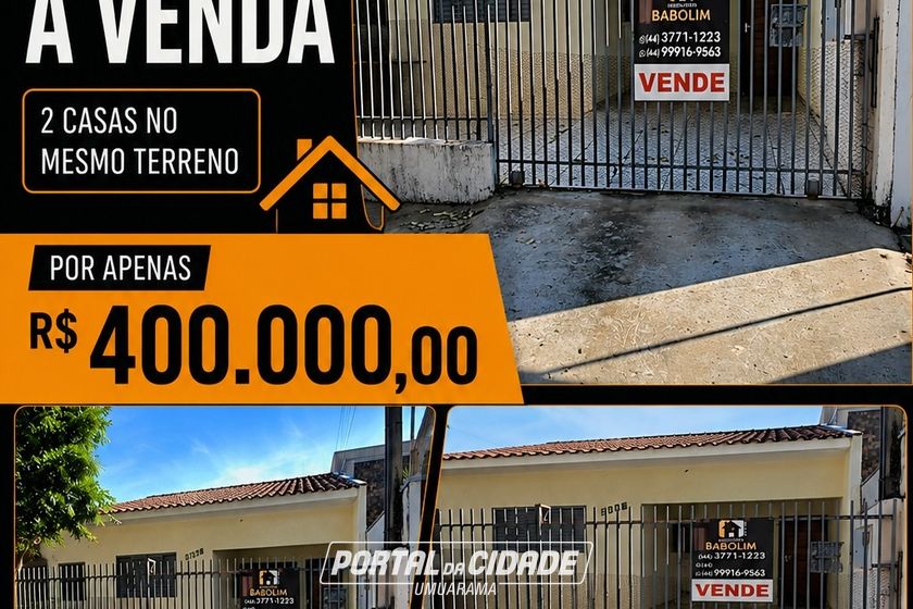 Casa &agrave; venda - 130m&sup2; - ZONA III