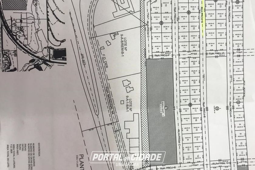 Terreno para alugar - 950m&sup2; - PARQUE RESIDENCIAL TOKIO