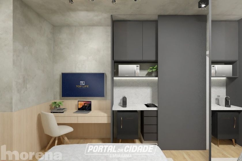 Apartamento &agrave; venda - 27m&sup2; - Zona III