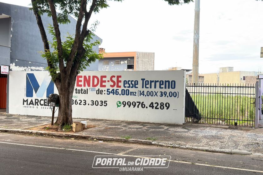 Terreno &agrave; venda - 546m&sup2; - Zona I