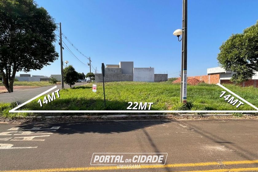 Terreno &agrave; venda - 308m&sup2; - Parque Residencial Metropolitano