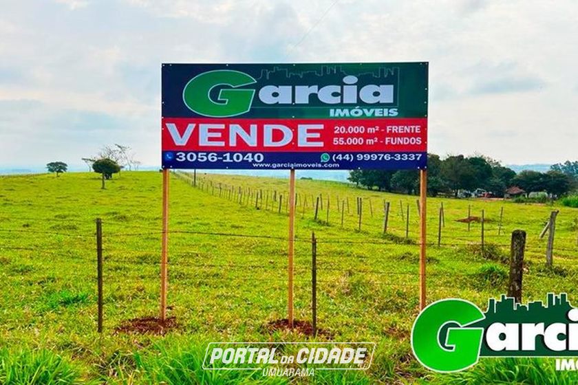 Terreno &agrave; venda - 550m&sup2; - GLEBA 12 JABORANDI