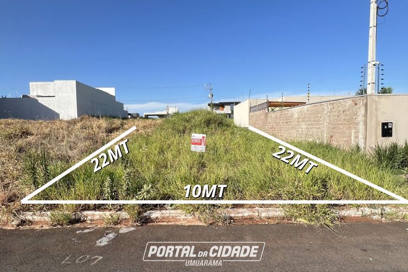 Terreno &agrave; venda - 220m&sup2; - Parque Residencial Metropolitano