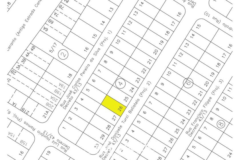 Terreno &agrave; venda - 210m&sup2; - Jardim Nova Am&eacute;rica