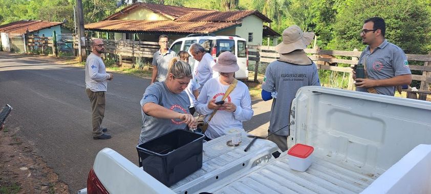 Vigilância em Saúde Ambiental intensifica ações de prevenção após aumento de registros de escorpiões em Andradas