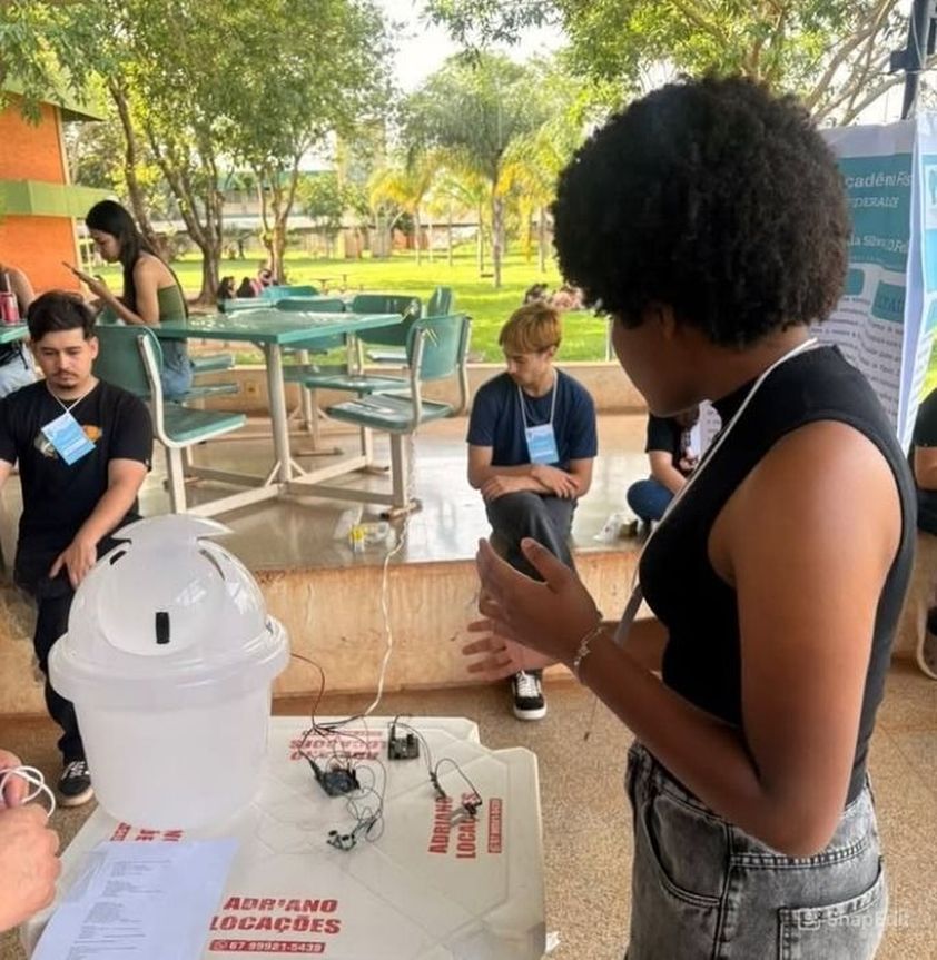 Estudantes de Caarapó apresentam projetos de automação em evento acadêmico da UFGD