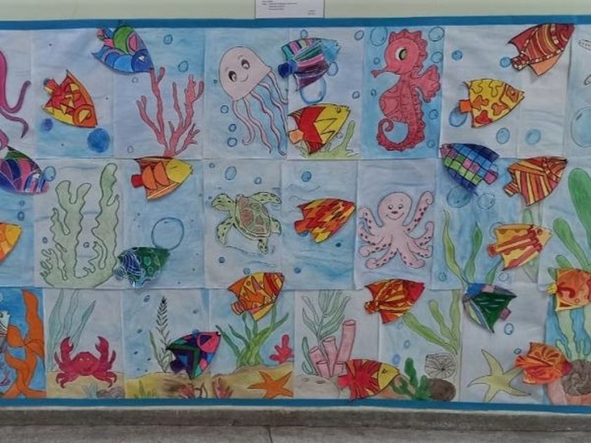 Atividades manuais: Pintar pedras com motivos de mar