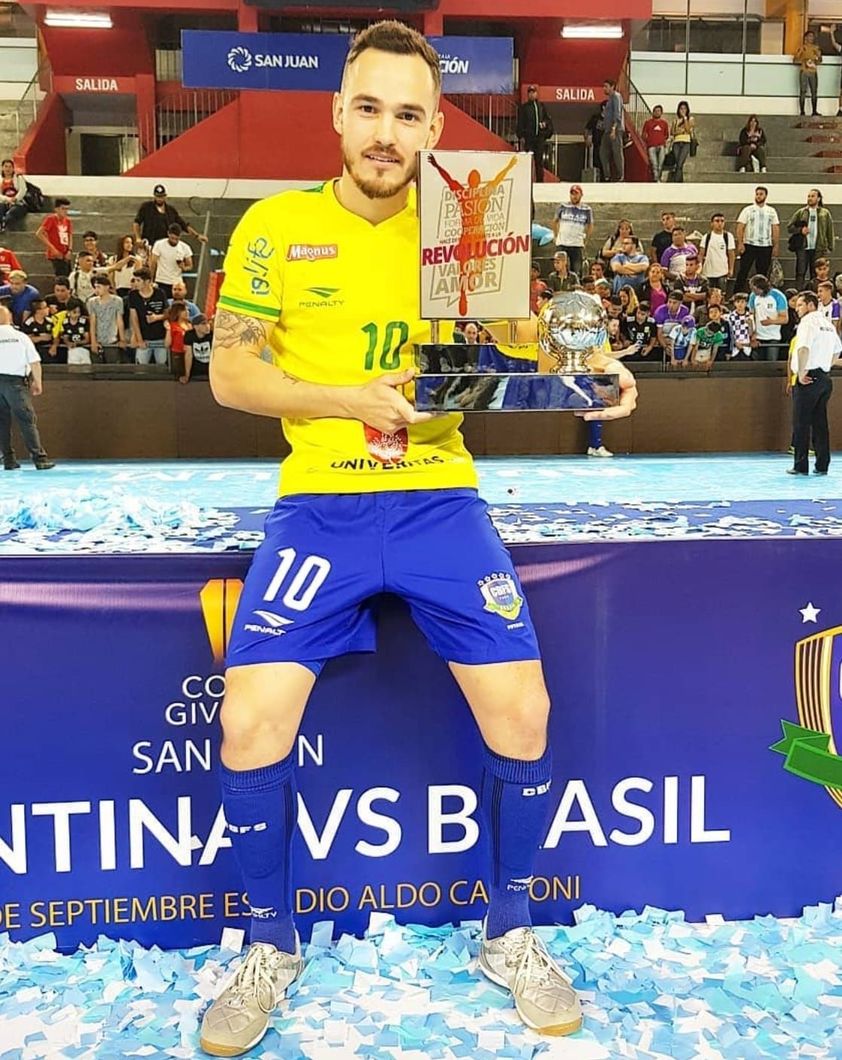 Melhor jogador do futsal do mundo é de Sorocaba