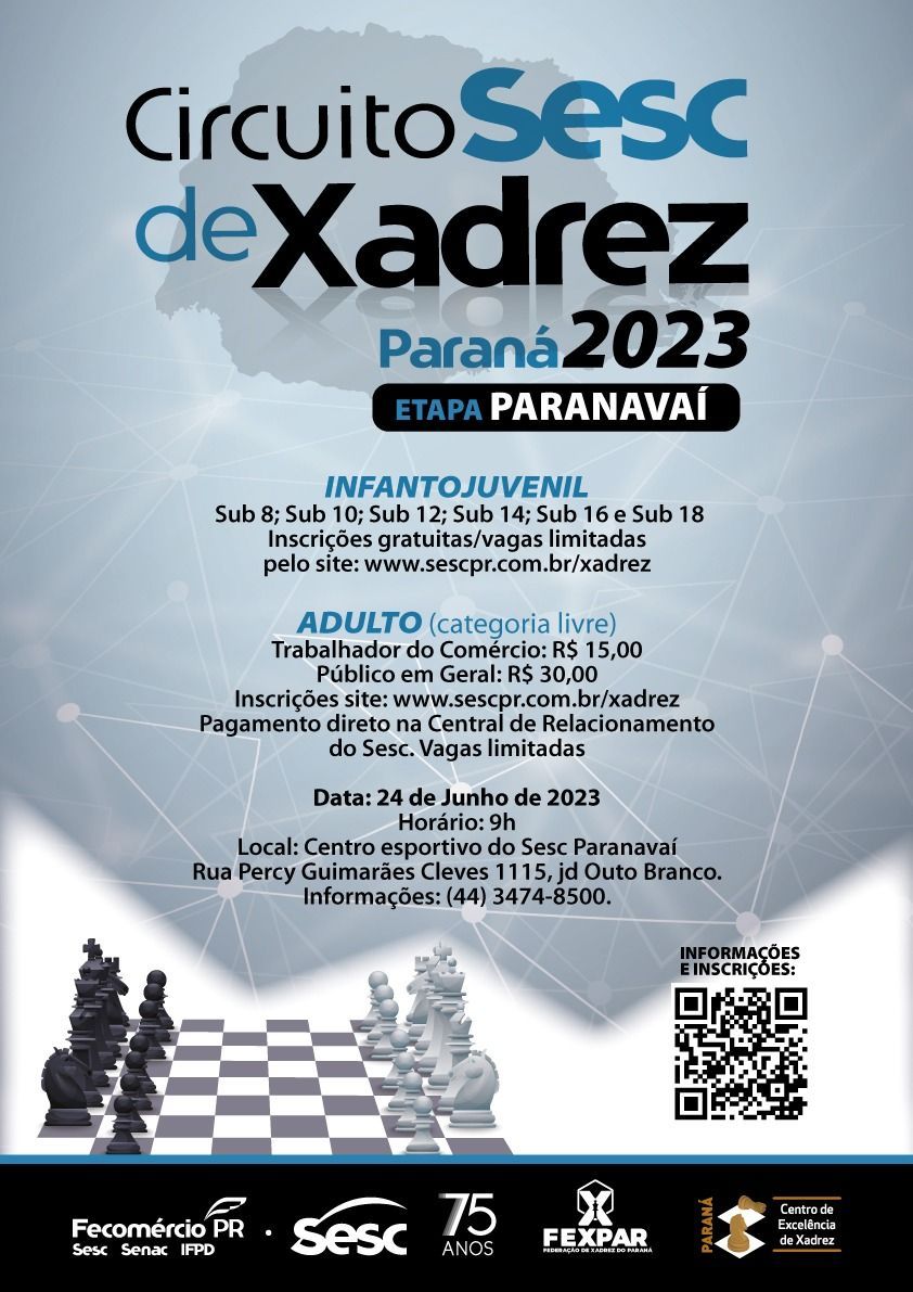 Circuito Sesc de Xadrez online – Fecomércio PR