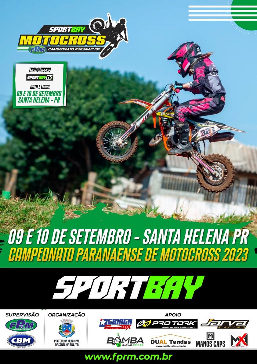 Confira os ganhadores da segunda etapa do Campeonato Estadual de Motocross  Championship 2023 - Portal P1