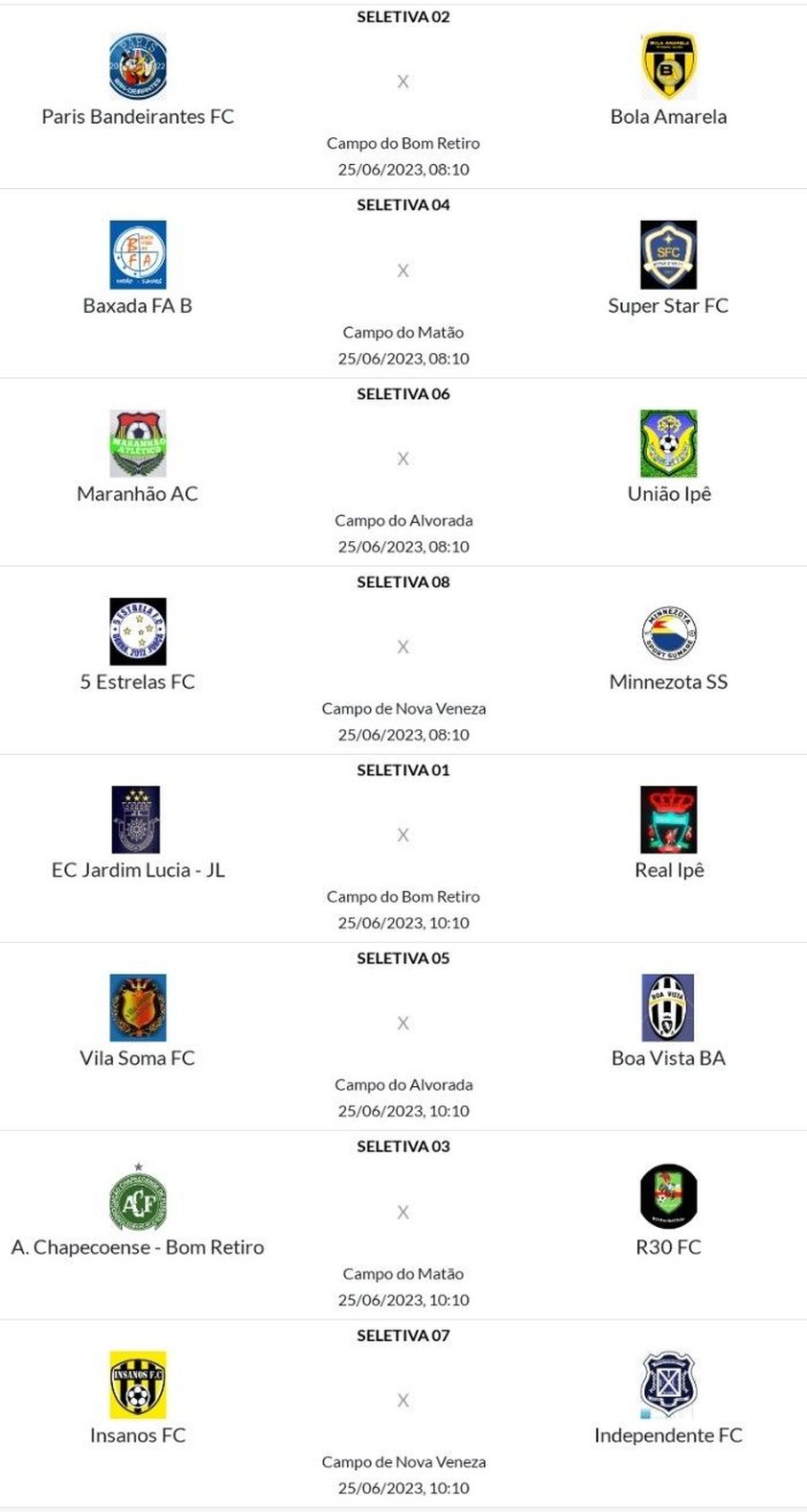 Seletivas - 09-02-168, 3º dia de competição da Seletiva Est…