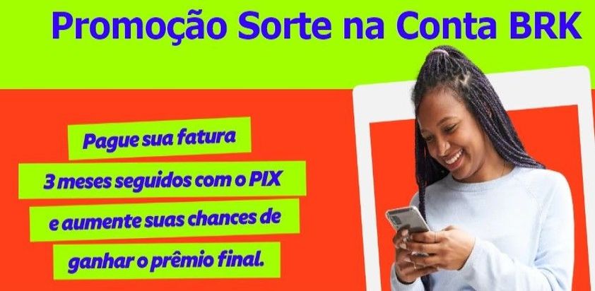 I sorteio da Promoção Sorte na Conta BRK