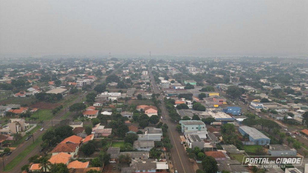 Fumaça de queimadas na Amazônia chega a região de Santa Helena; veja ...