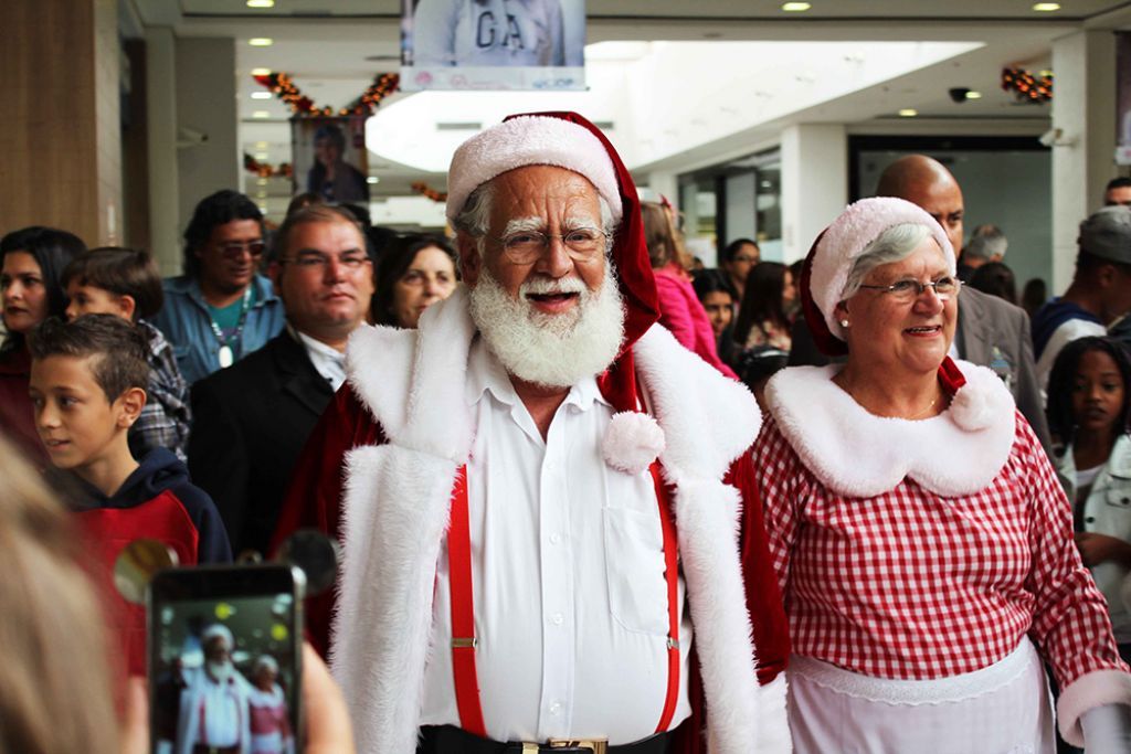 Papai Noel chega ao Shopping Poços de Caldas neste domingo