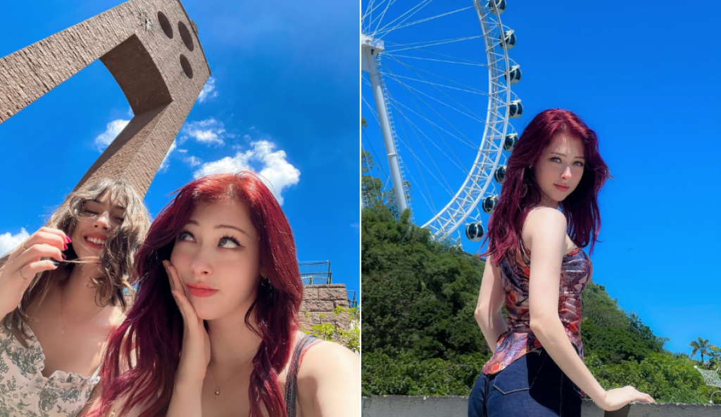 Idol de K-pop aproveita as férias em Blumenau e no litoral de