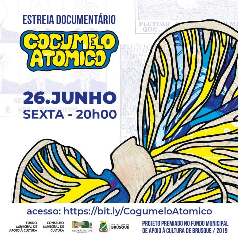 Documentário Cogumelo Atômico será lançado amanhã (26) no