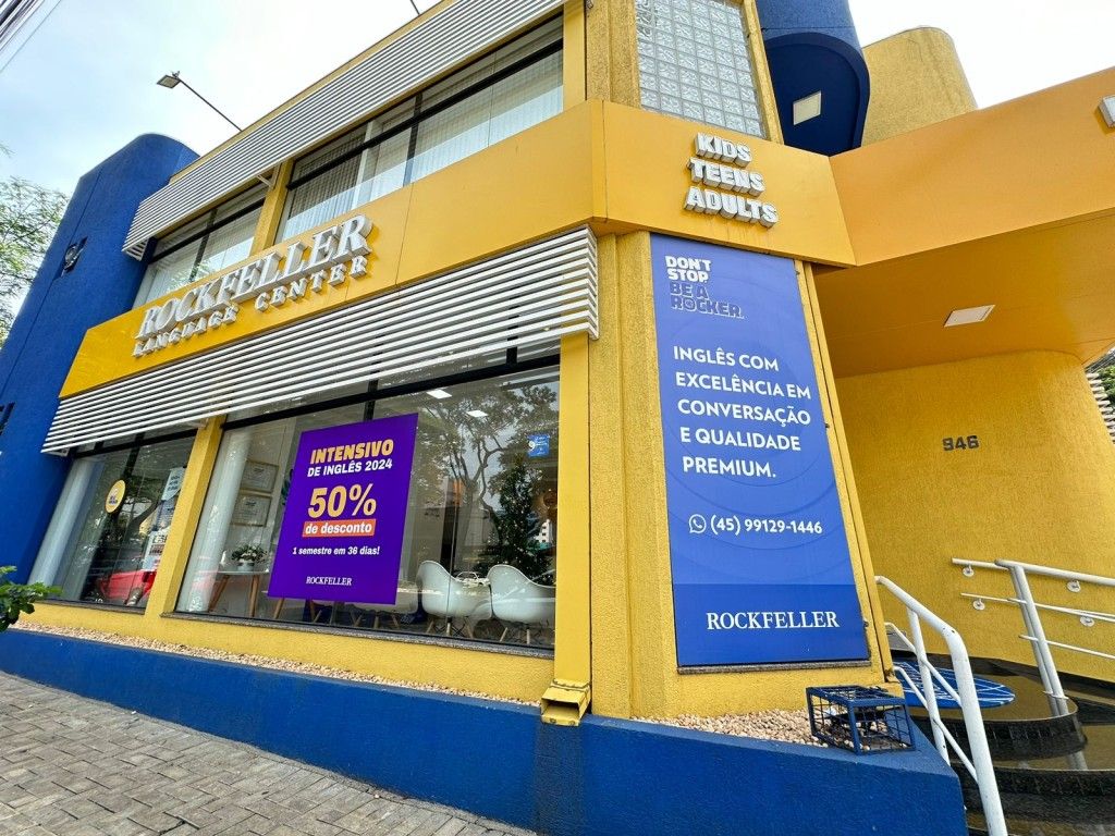 Rockfeller oferece intensivo de inglês com 50% de desconto