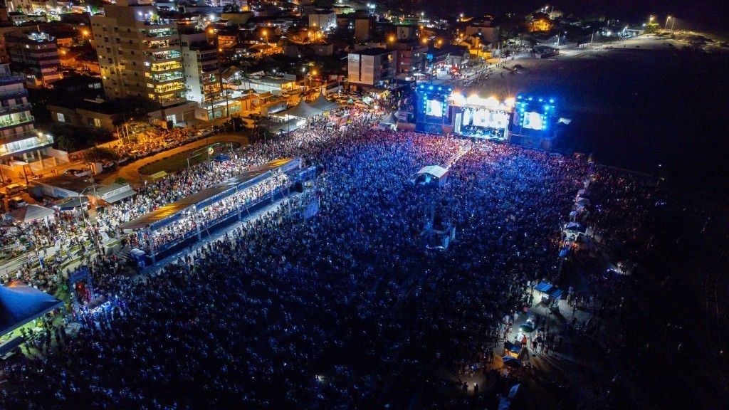 Verão Maior 2026 terá 39 shows em Matinhos e Pontal do Paraná