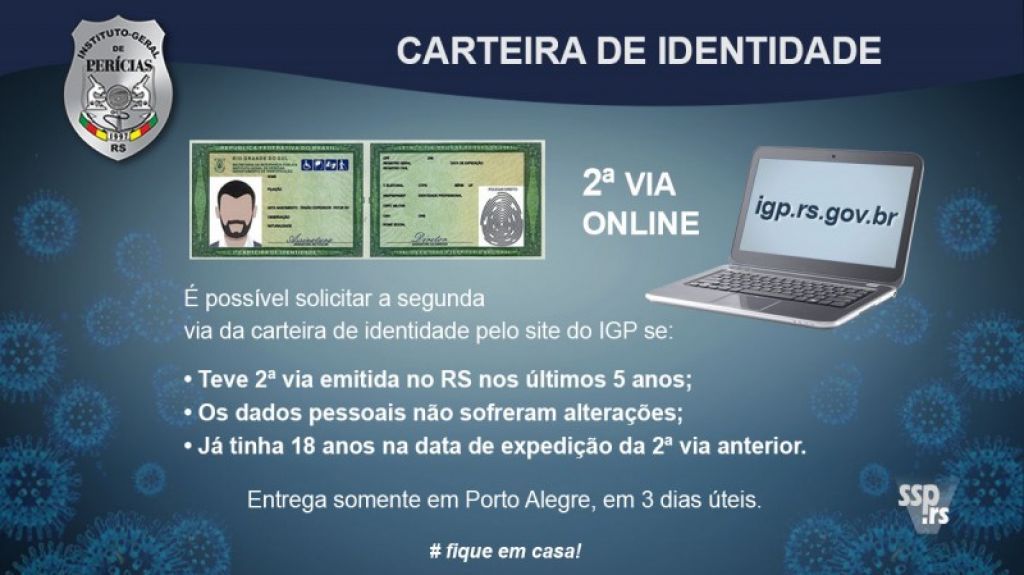 Carteiras de identidade voltam a ser agendadas no site do IGP