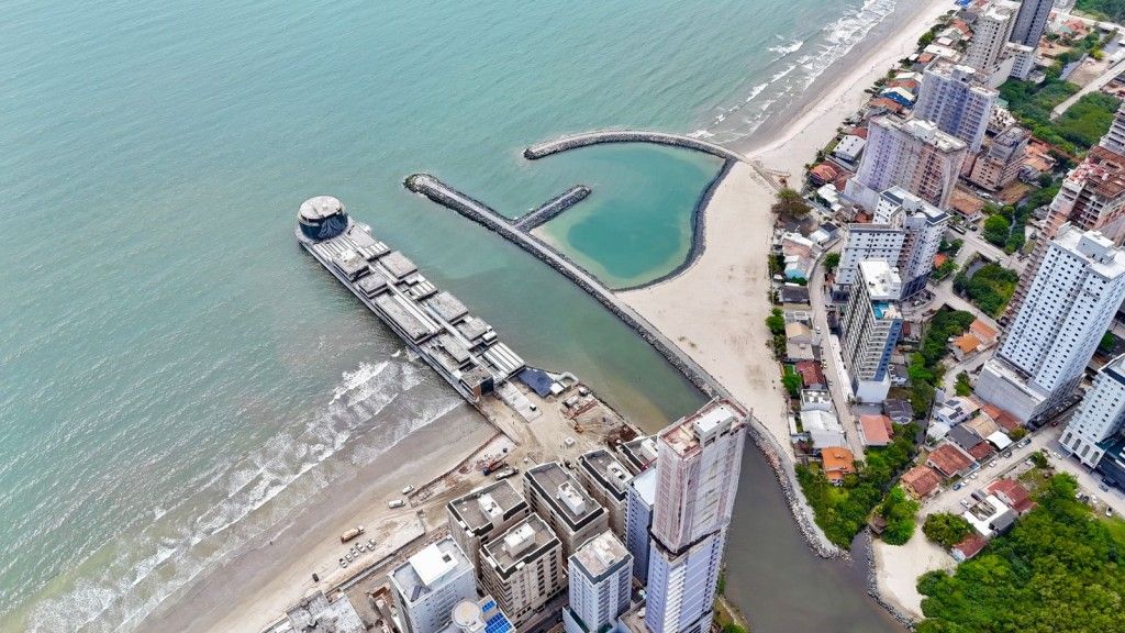 Píer Oporto, em Itapema, já tem data de inauguração
