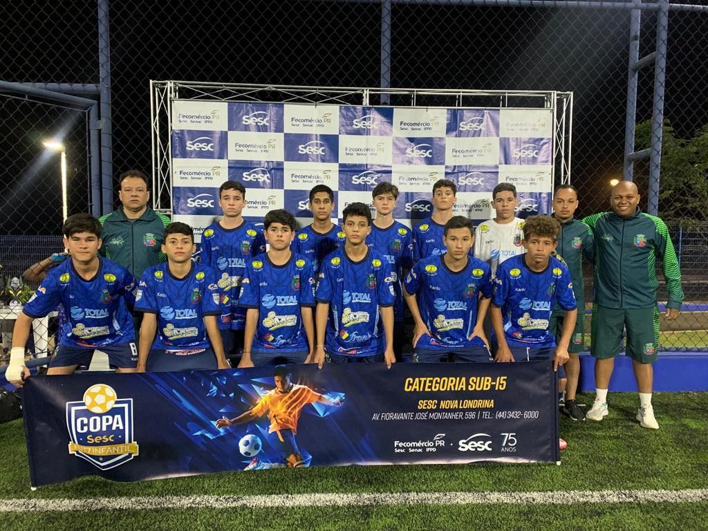 Inscrições abertas para Copa Sesc de Futsal Sub-15 - Sesc Paraná