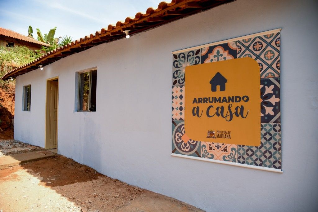 Programa Arrumando a Casa entregou mais de 10 moradias em Mariana