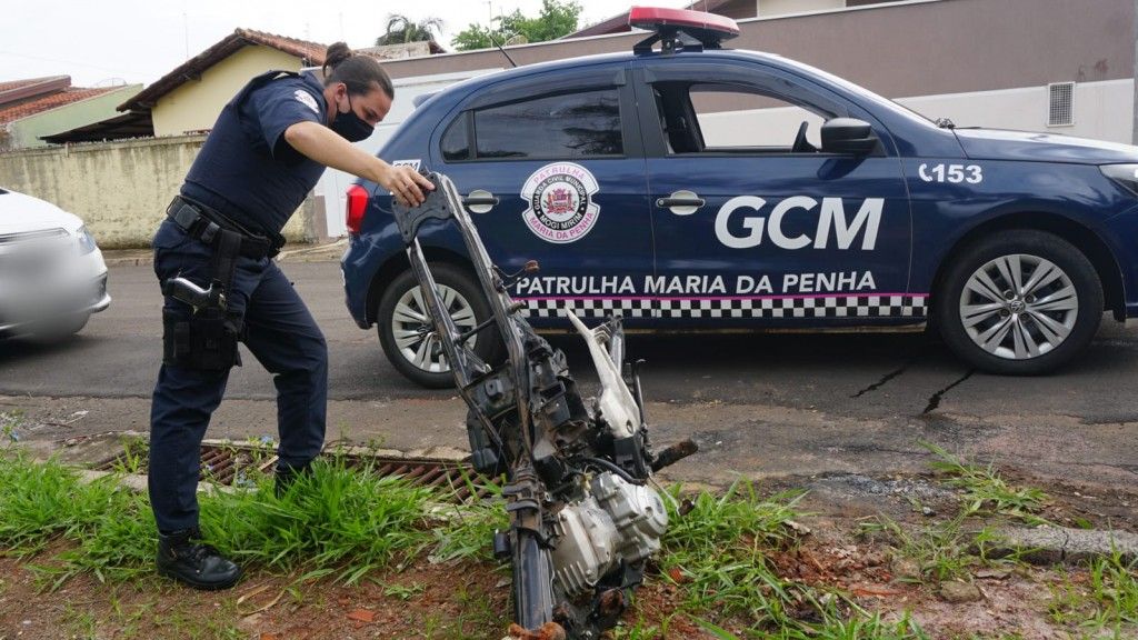 Moto furtada em Bastos é recuperada pela Guarda Municipal de