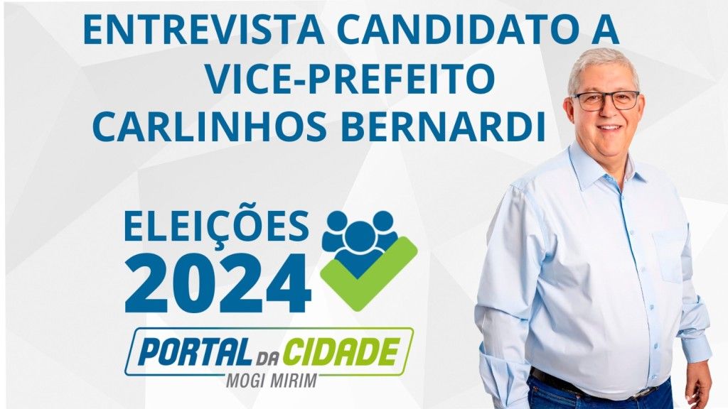 Portal da Cidade entrevista o candidato a vice-prefeito Carlinhos ...