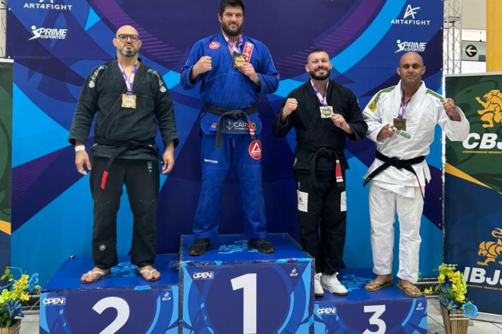 Soldado do 8º BPM conquista bronze em campeonato internacional de Jiu-Jítsu