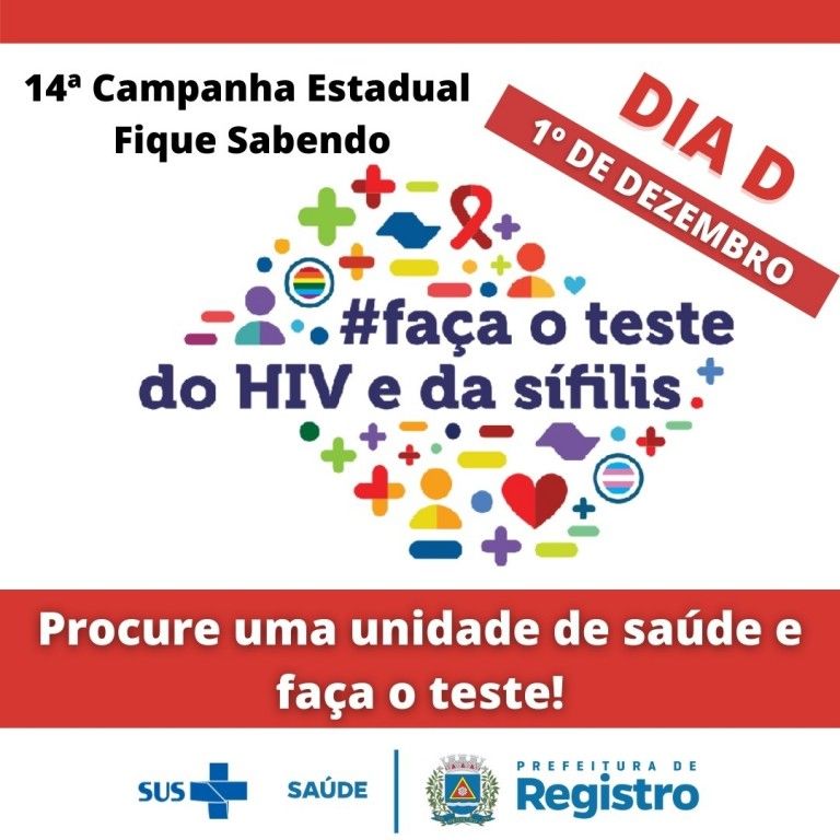 Secretaria Municipal de Saúde de Registro realiza a 14 Campanha Fique ...