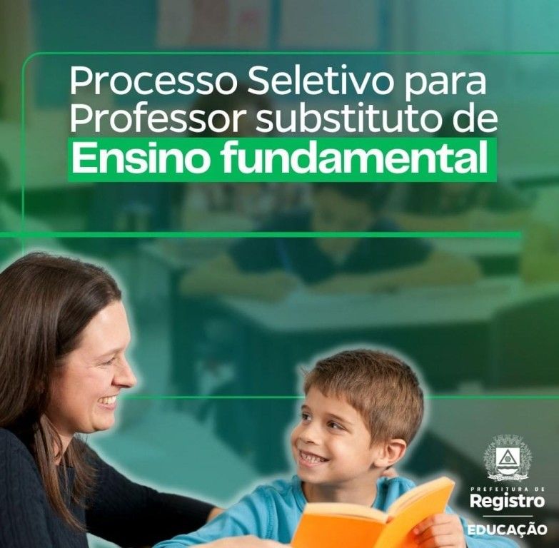 Processo Seletivo Para Professor Substituto De Ensino Fundamental